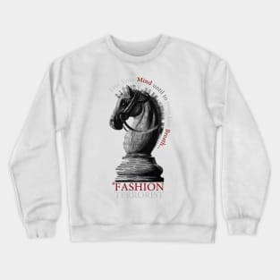 fashion terrorist Crewneck Sweatshirt